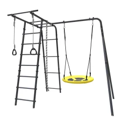 ROMANA Полянка (антрацит) (с качелями гнездо) 103.26.07+1.Д-26.04