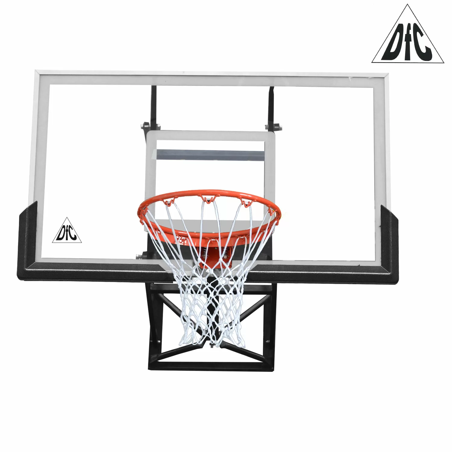 Реальное фото Баскетбольный щит DFC BOARD72G 180x105см стекло 10мм (два короба) от магазина СпортЕВ