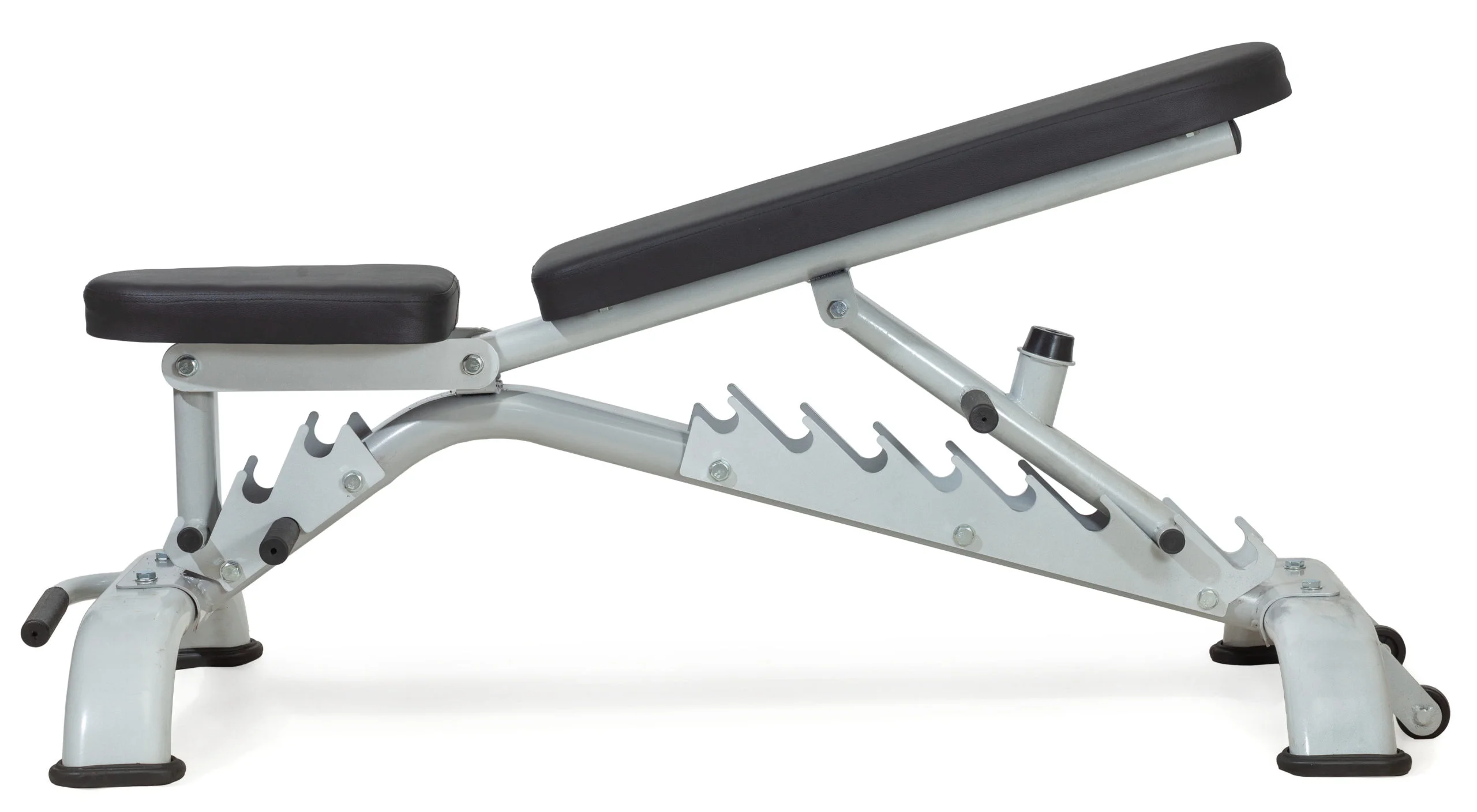 Реальное фото Скамья профессиональная зубчатая VictoryFit VF-A5009 от магазина Спортев