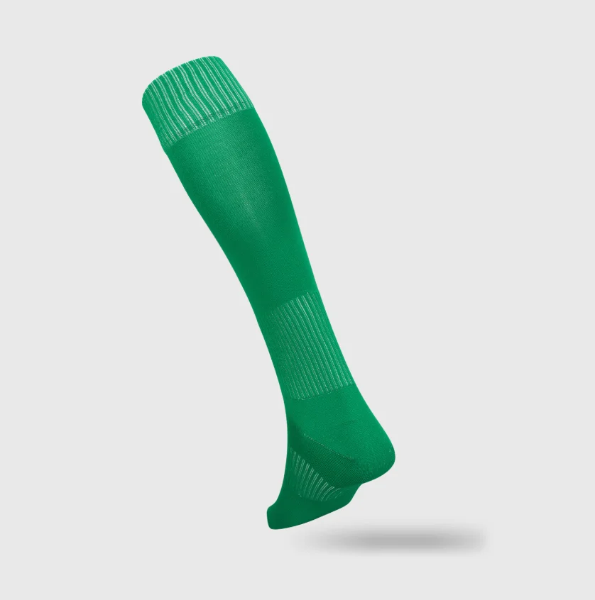 Реальное фото Гетры Silver Pinquin зеленые C003 от магазина Спортев