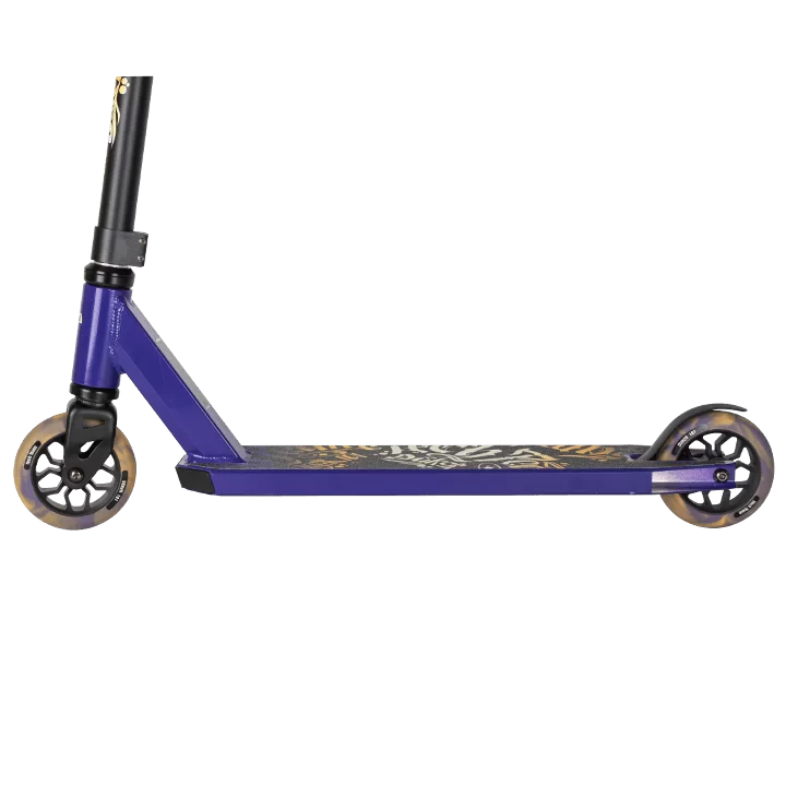 Реальное фото Самокат TechTeam Duker 101 (2021) трюковой purple от магазина СпортЕВ