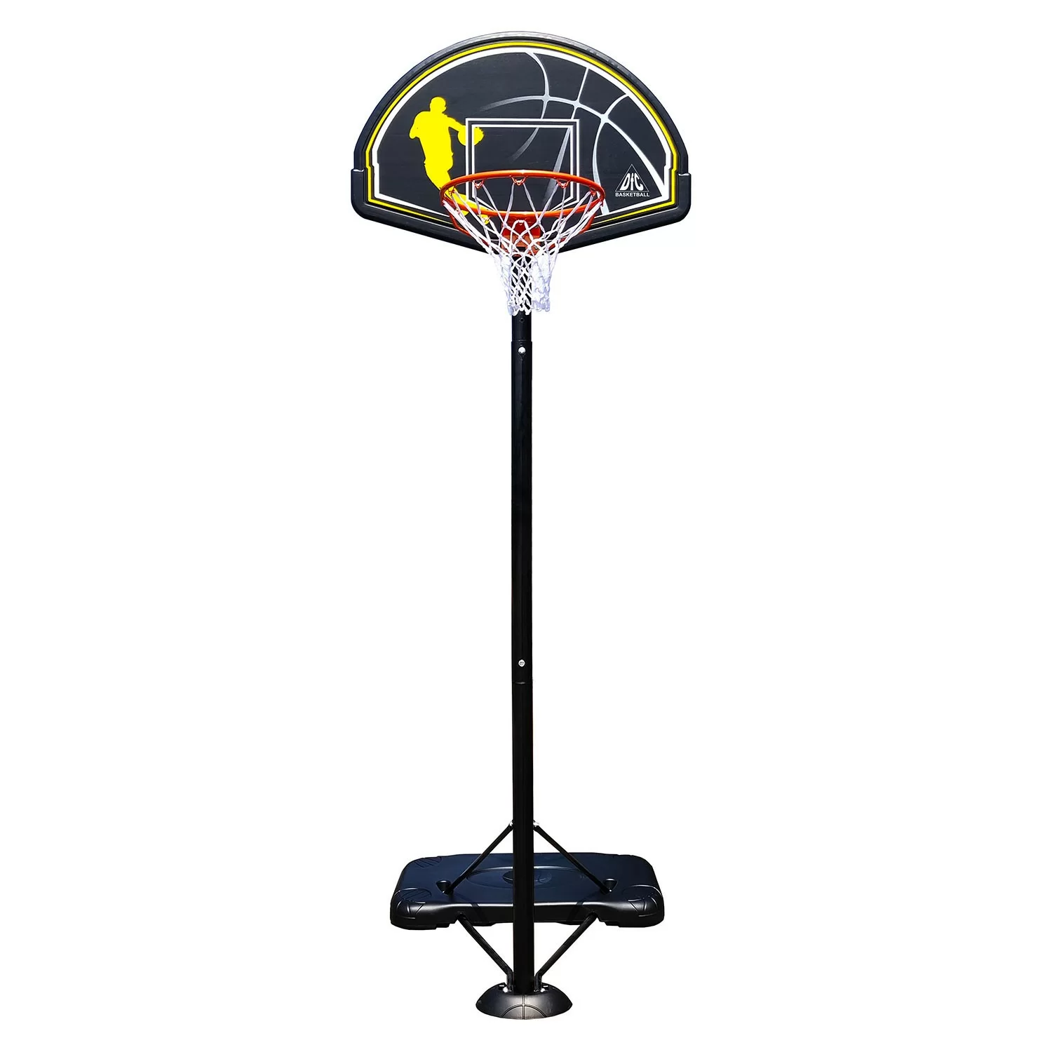 Реальное фото Баскетбольная мобильная стойка DFC STAND44HD2 112x72см HDPE от магазина СпортЕВ