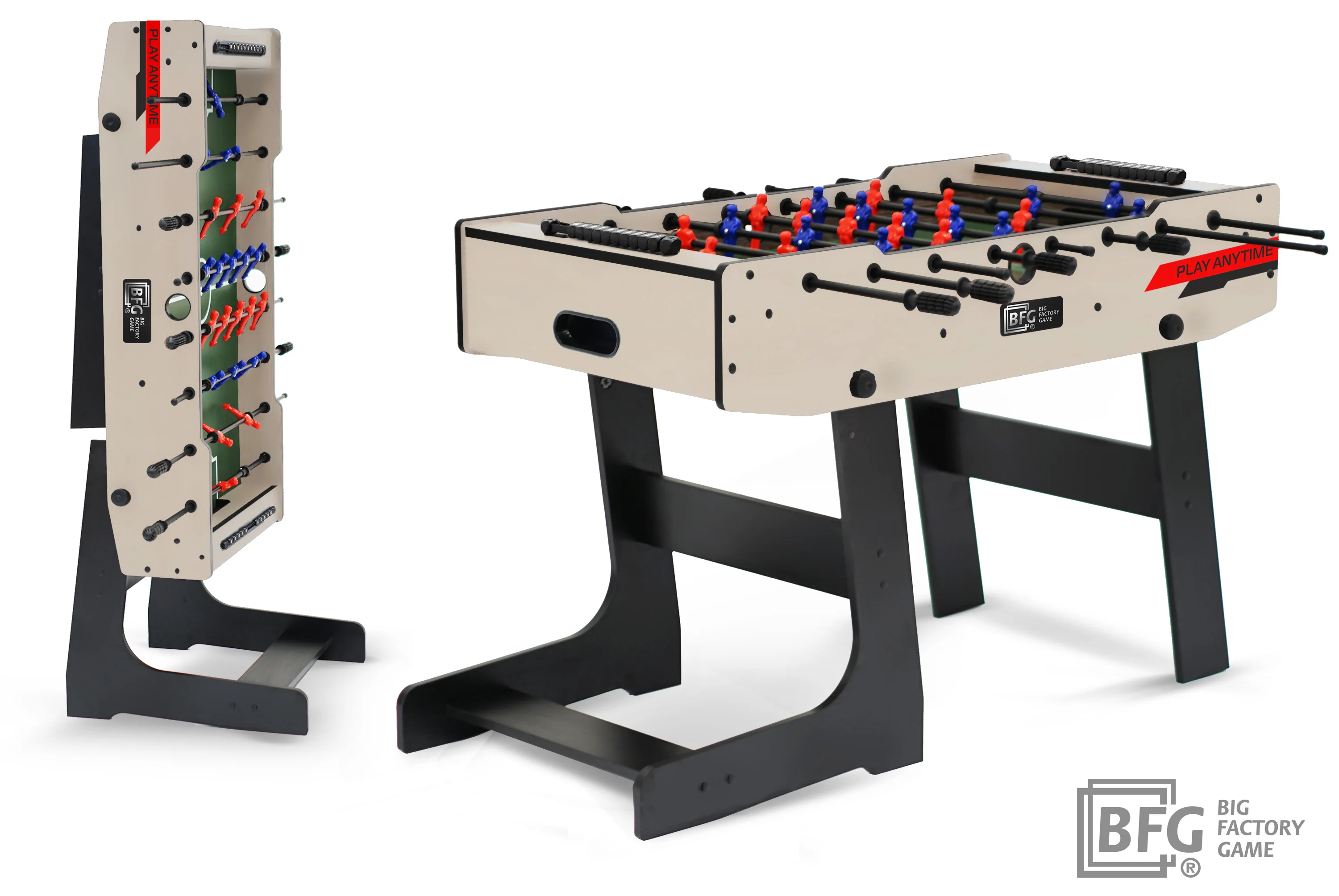 Реальное фото Настольный футбол / Кикер BFG Compact 48 (Сохо-дарк) от магазина Спортев