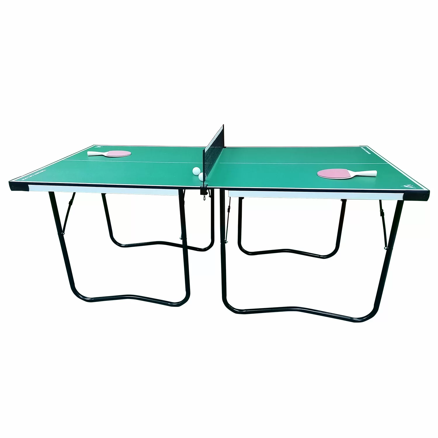 Реальное фото Теннисный стол DFC TORNADO Cyclone для помещения, складной SB-PT-02 от магазина СпортЕВ