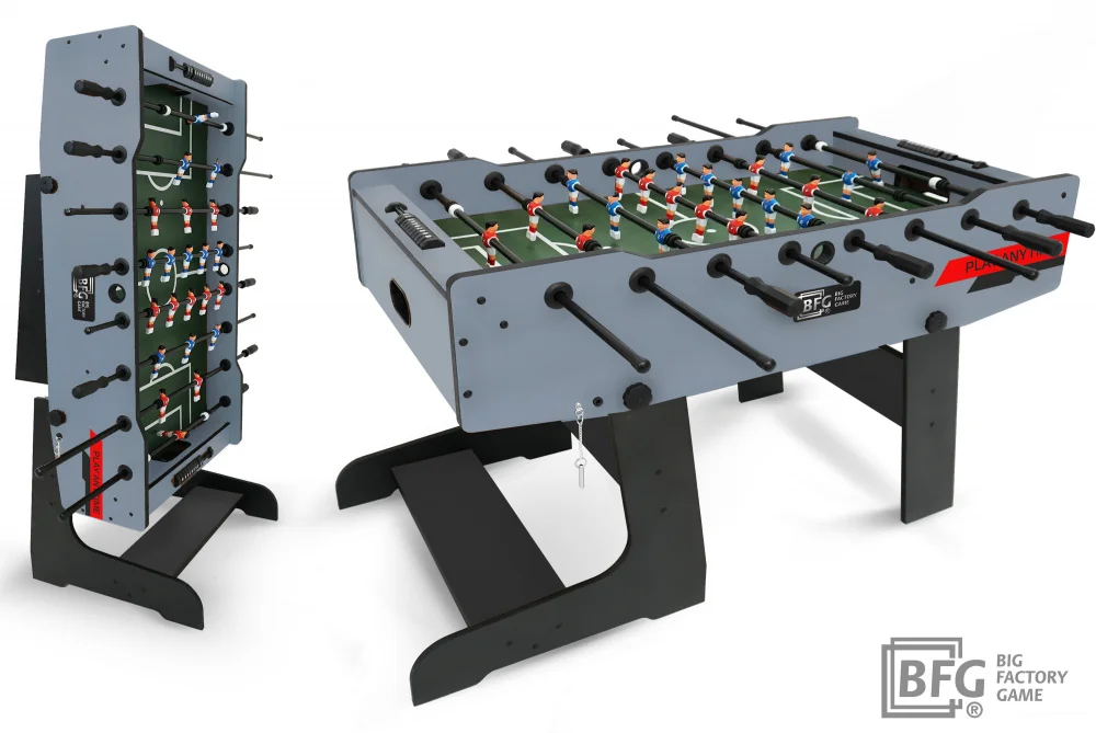 Реальное фото Настольный футбол / Кикер BFG Compact 55 (Индиго) от магазина Спортев
