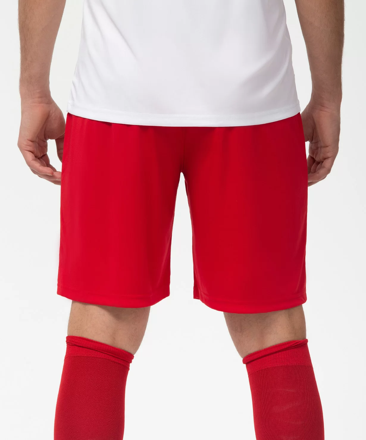 Реальное фото Шорты игровые CAMP Classic Shorts, красный/белый Jögel от магазина Спортев