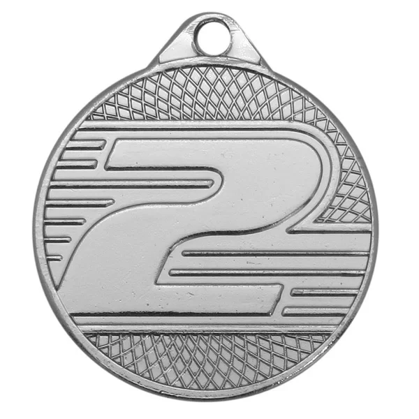 Реальное фото Медаль MZ 20-32/S 2 место (D-32 мм, s-2 мм) от магазина СпортЕВ