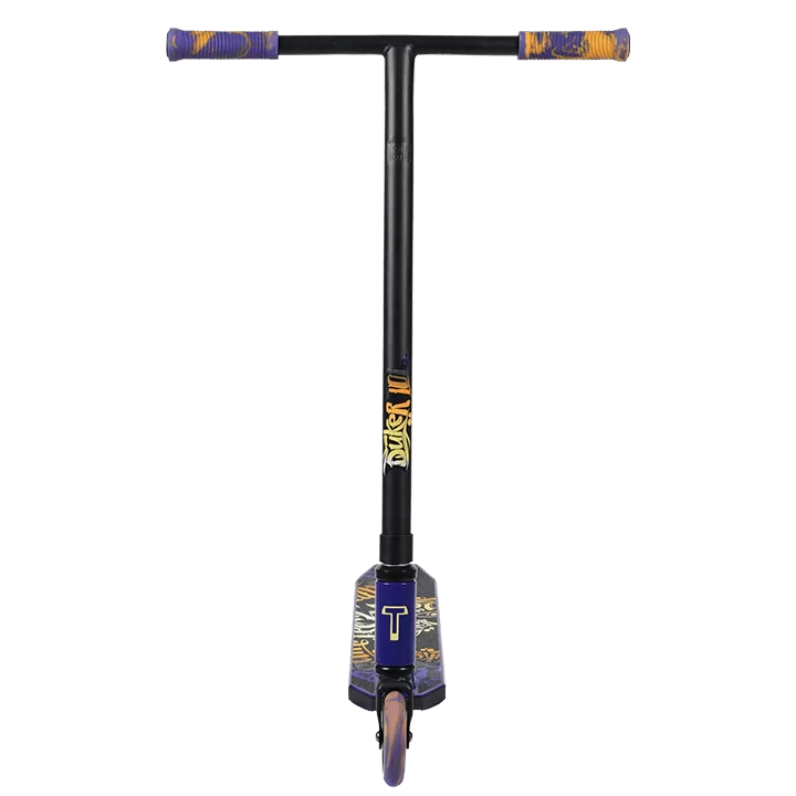 Реальное фото Самокат TechTeam Duker 101 (2021) трюковой purple от магазина СпортЕВ