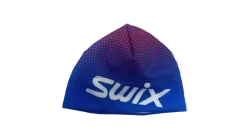 Шапка гоночная с лого Swix голубой