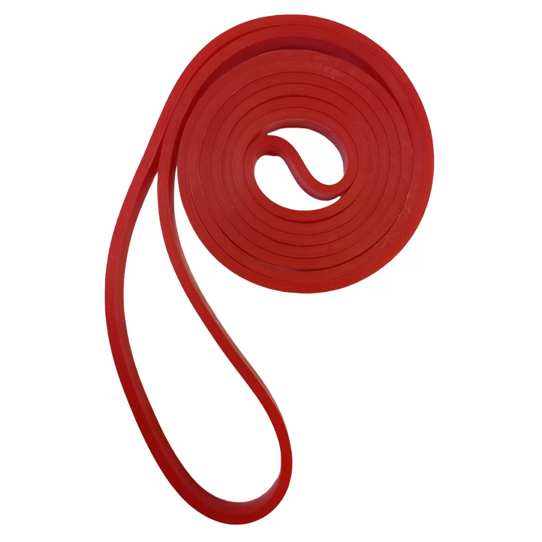 Реальное фото Эспандер петля резиновая 208х0,45х1,3 см 7-16 кг красный от магазина СпортЕВ