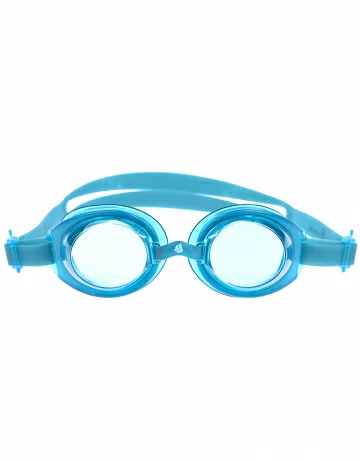 Реальное фото Очки для плавания Mad Wave Simpler II Junior turquoise M0411 07 0 01W от магазина СпортЕВ