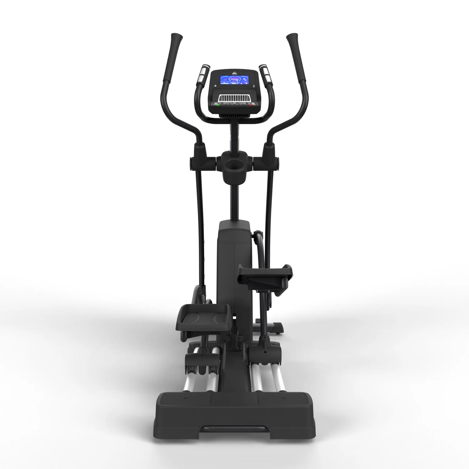 Реальное фото Эллиптический тренажер DFC E5800P магн.эл.привод от магазина Спортев