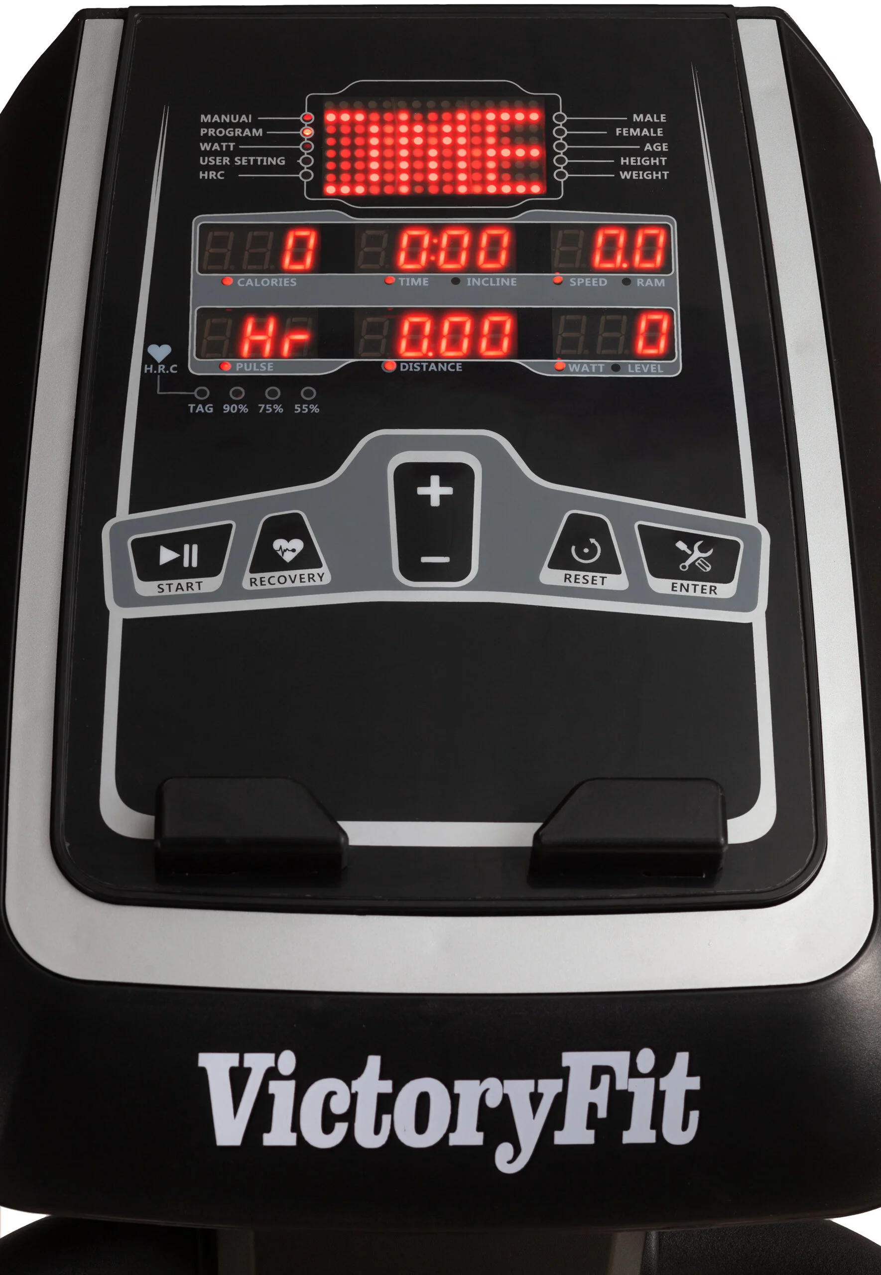 Реальное фото Эллиптический тренажер VictoryFit GYM-E500 от магазина Спортев