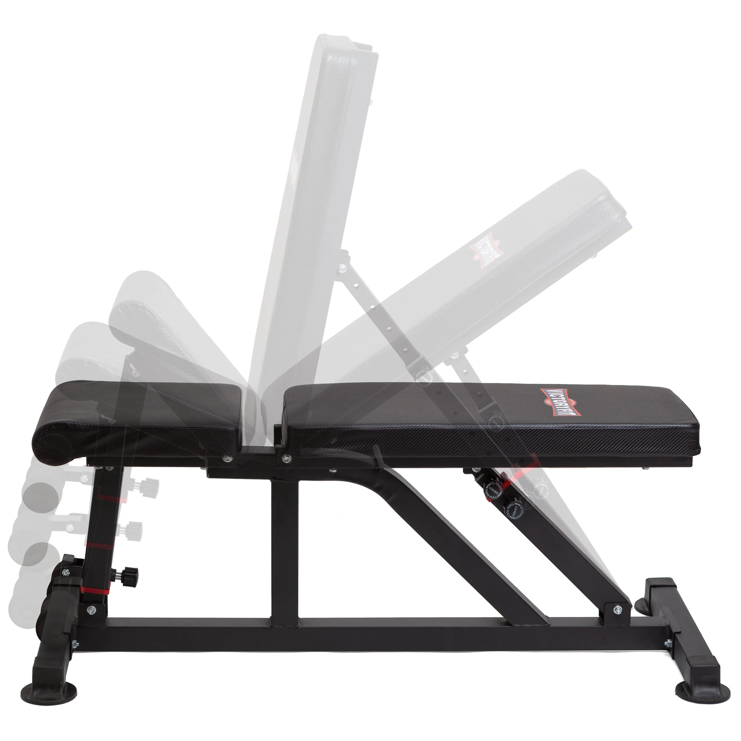 Реальное фото Скамья силовая VictoryFit VF-T22 от магазина Спортев