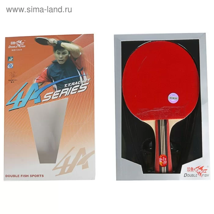 Реальное фото Ракетка для настольного тенниса Double Fish серия 4A-C от магазина СпортЕВ