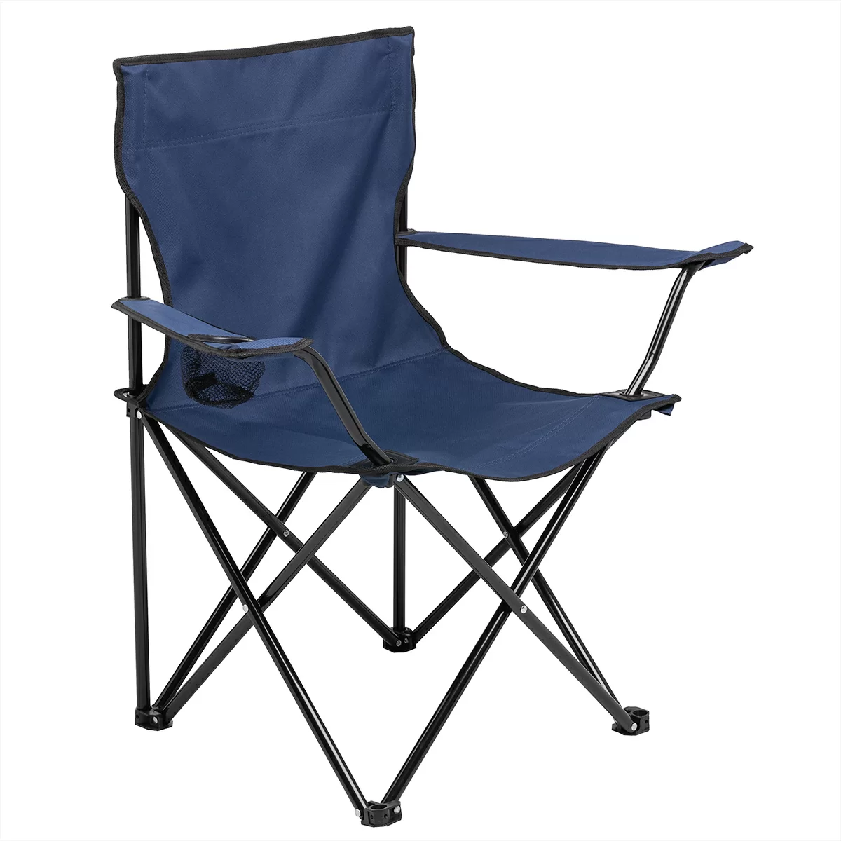Реальное фото Кресло складное Premier синее PR-HF10471-5 от магазина СпортЕВ
