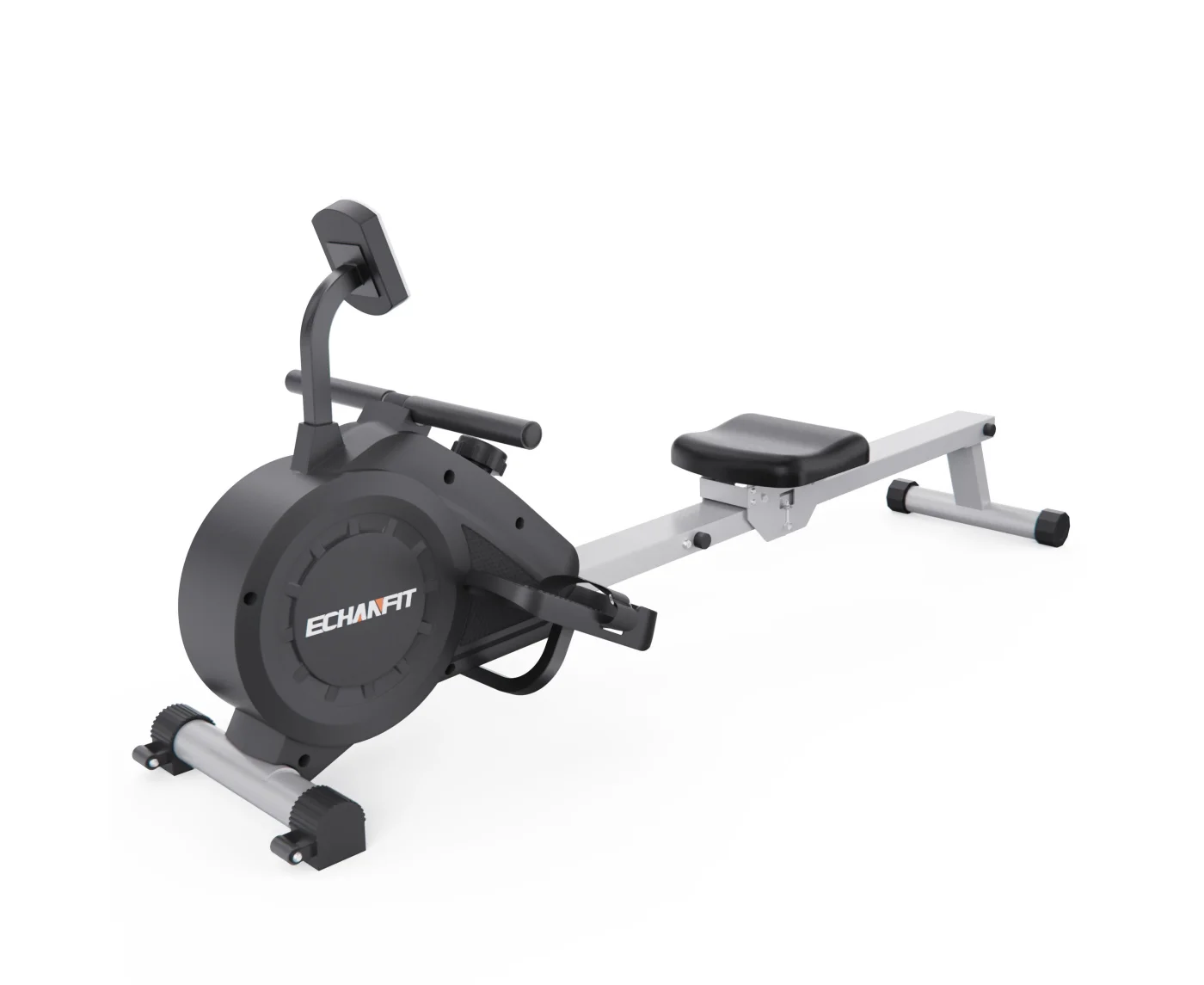 Реальное фото Гребной тренажер DFC ECHANFIT CRW4106B от магазина Спортев