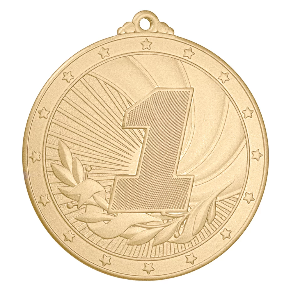 Реальное фото Медаль MZ 31-70/ GM 1 место (D-70мм, s-2,5мм) от магазина СпортЕВ