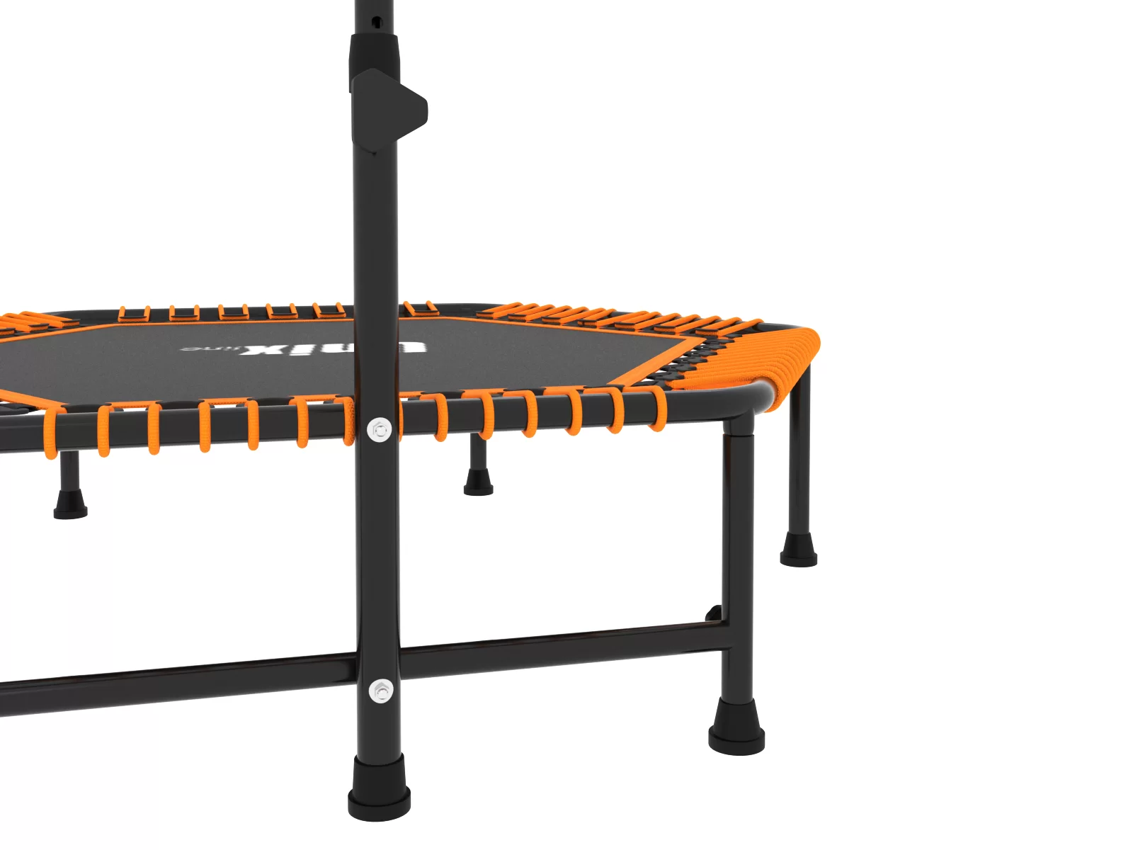 Реальное фото Батут спортивный UNIX Line FITNESS Orange (130 cm) от магазина Спортев