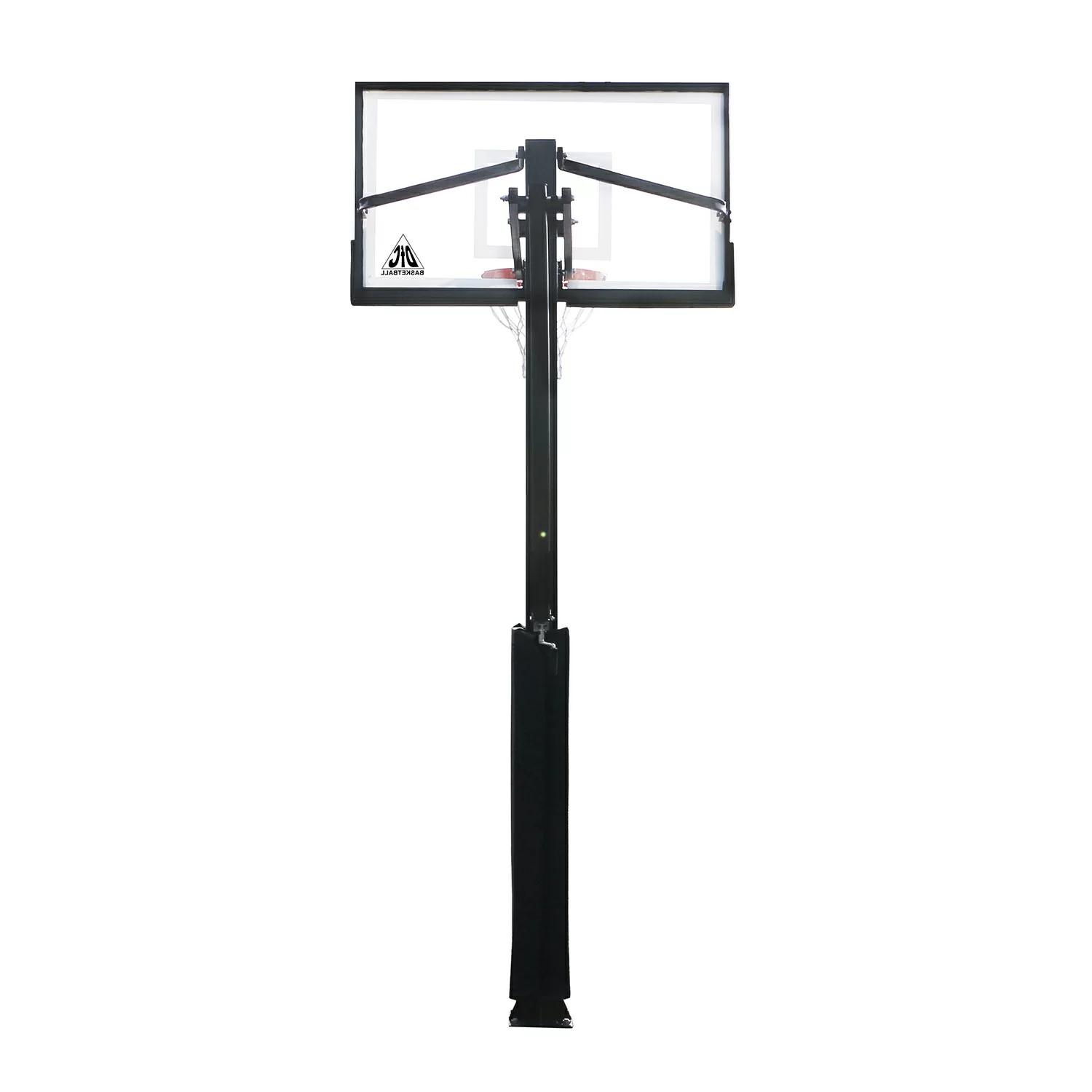 Реальное фото Баскетбольная стационарная стойка DFC ING54U 136х80см (четыре короба) от магазина СпортЕВ