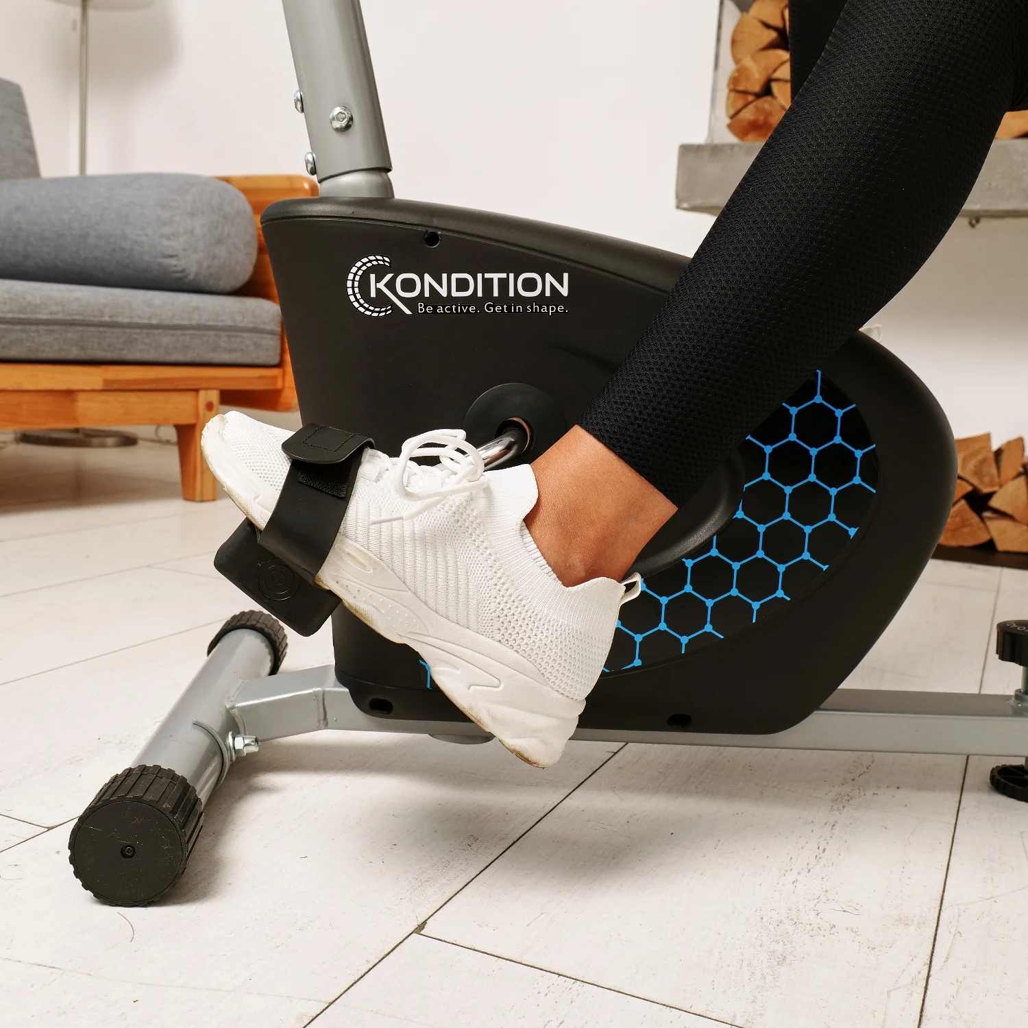 Реальное фото Велотренажер DFC GBYQ-2309D от магазина Спортев