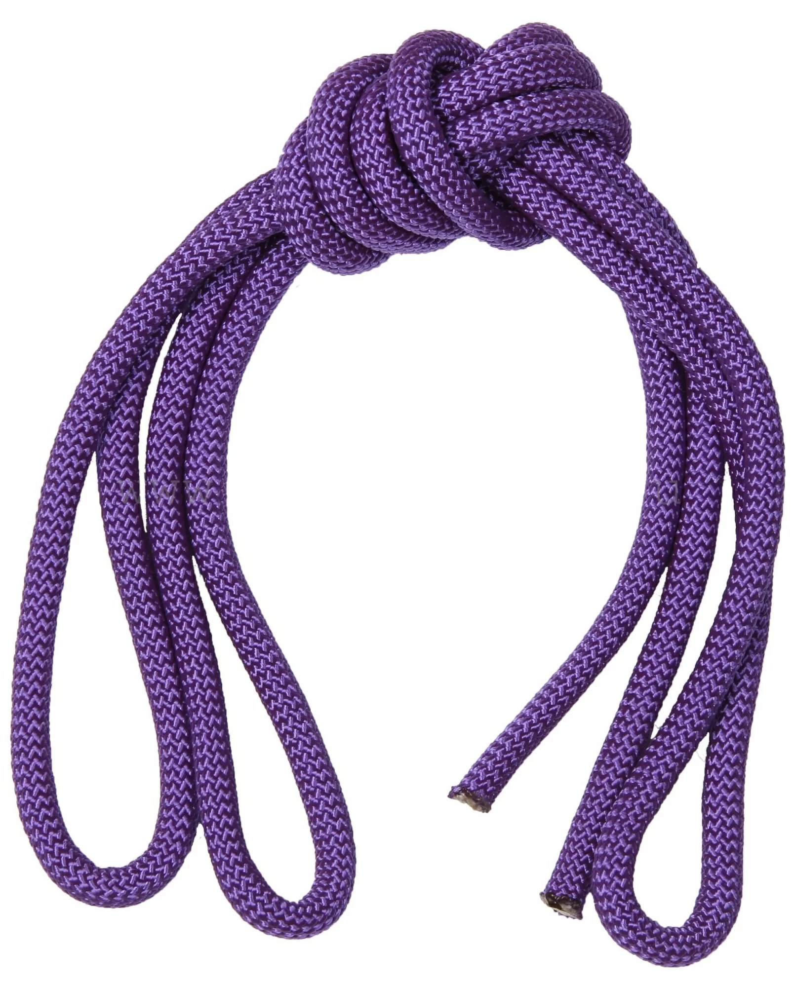 Реальное фото Скакалка гимнастическая утяж. Indigo 2.5 м 150 г фиолетовая SM-121 от магазина СпортЕВ