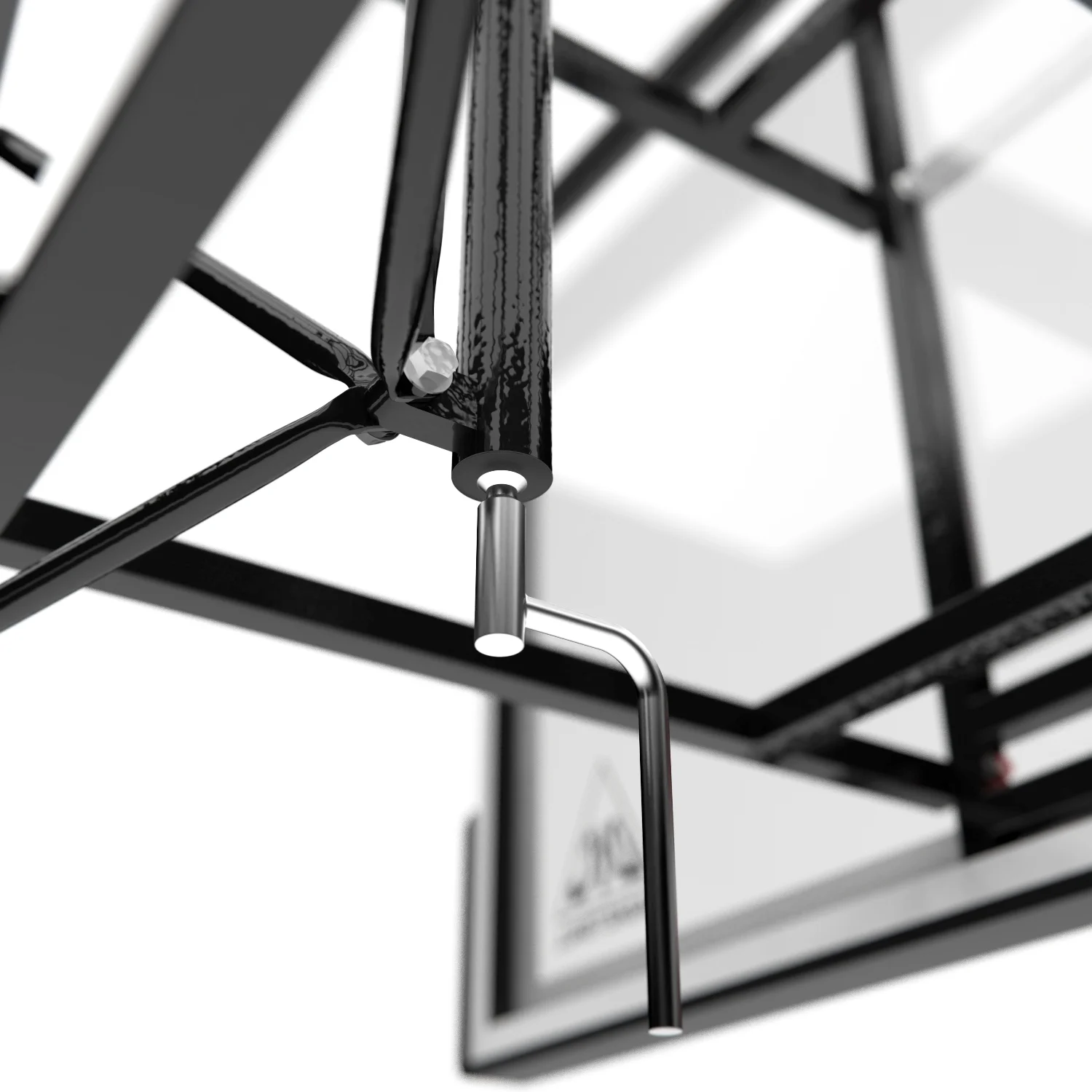 Реальное фото Баскетбольный щит DFC BOARD60P 152x90cm поликарбонат  (два короба) от магазина Спортев