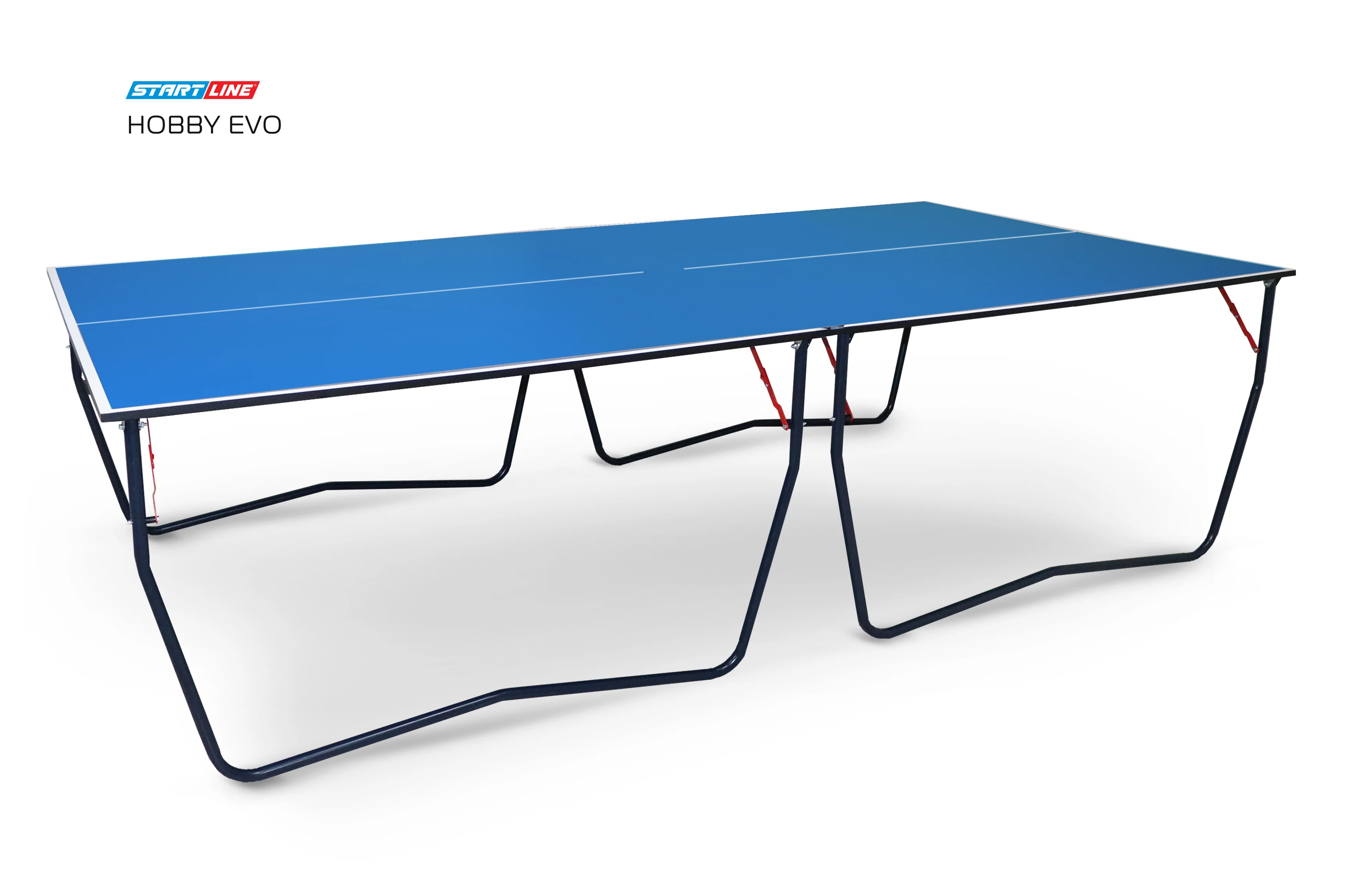 Стол теннисный Hobby EVO Синий Реальное фото Стол теннисный Hobby EVO Синий от магазина Спортев
