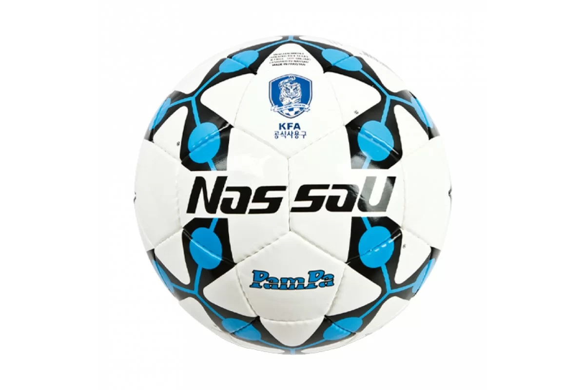Реальное фото Мяч футбольный Nassau Pampa №5 SPP от магазина СпортЕВ