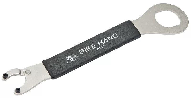 Реальное фото Ключ комбинированный Bike Hand YC-171 для чашек каретки 230085 от магазина СпортЕВ