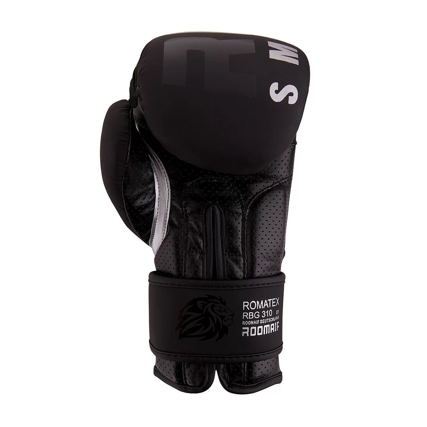 Реальное фото Перчатки боксерские Roomaif RBG-310 Dyex черный от магазина СпортЕВ