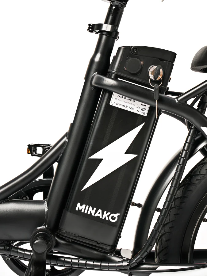 Реальное фото Электровелосипед Minako F7 от магазина Спортев
