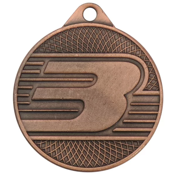 Реальное фото Медаль MZ 20-32/В 3 место (D-32 мм, s-2 мм) от магазина Спортев