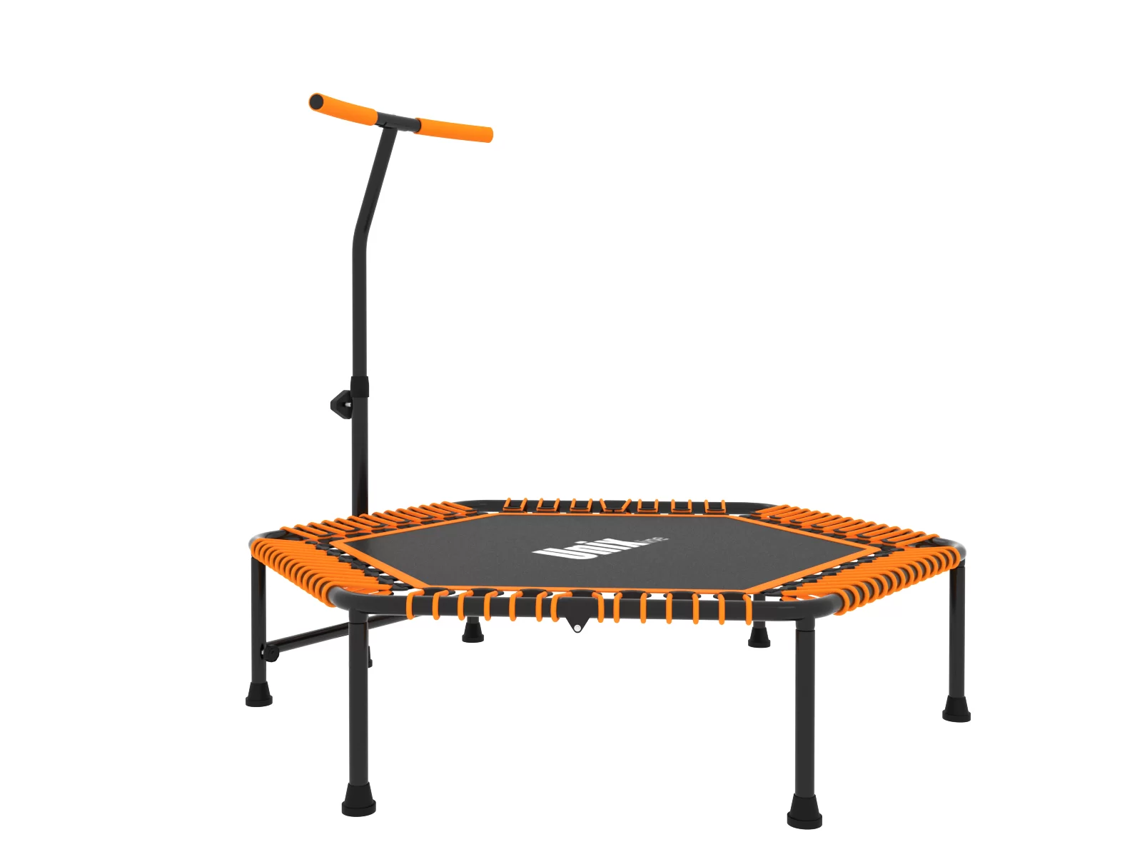 Реальное фото Батут спортивный UNIX Line FITNESS Orange (130 cm) от магазина Спортев