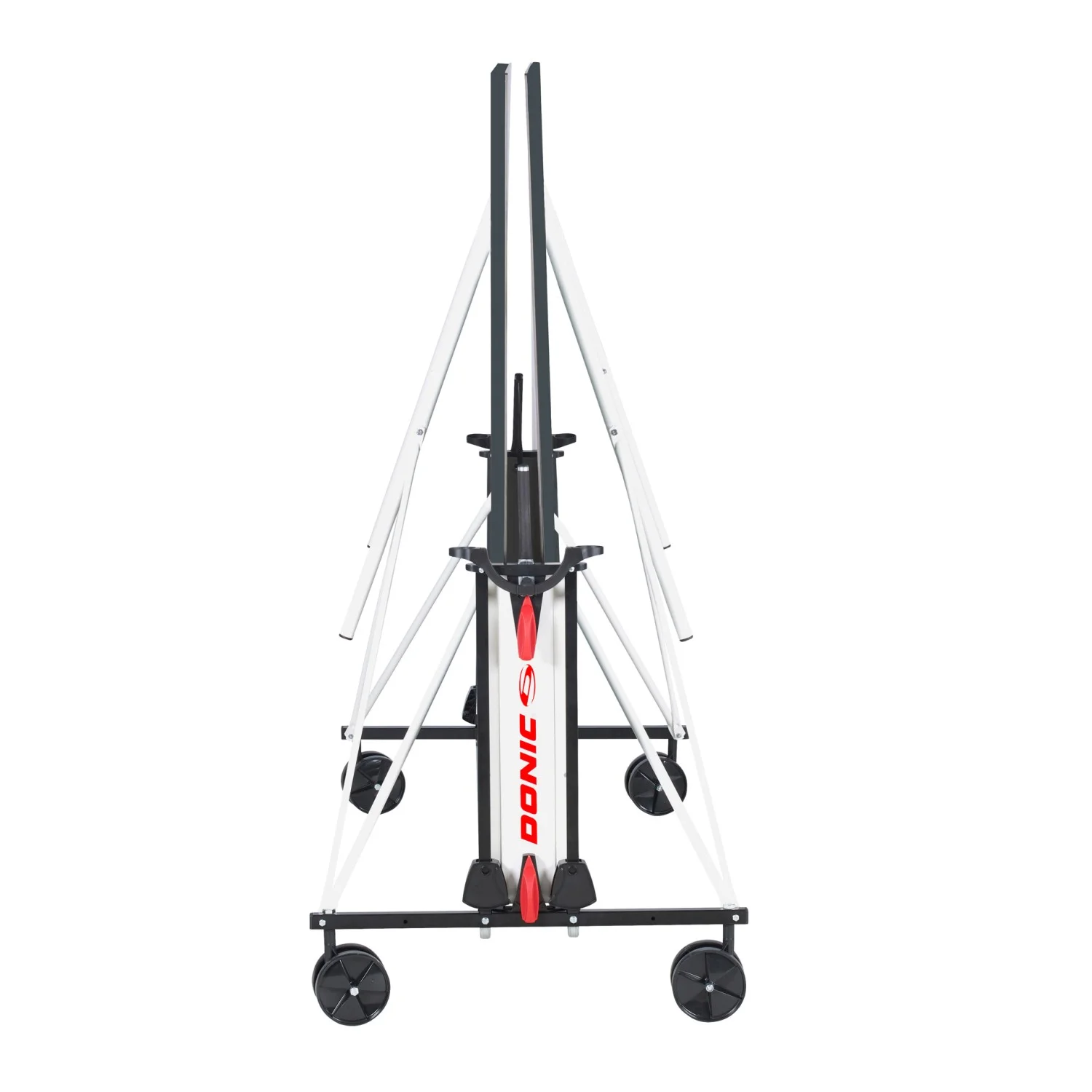 Реальное фото Теннисный стол DONIC INDOOR ROLLER FUN BLUE 19мм 230235-B от магазина Спортев