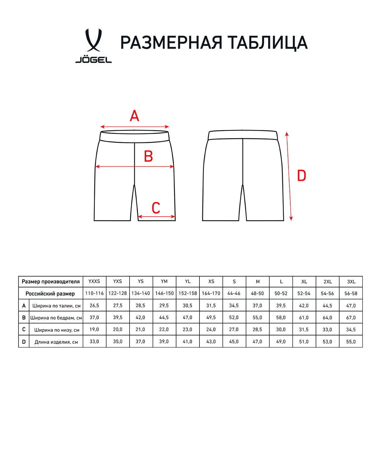 Реальное фото Шорты игровые JÖGEL CAMP Classic Shorts, желтый/белый от магазина Спортев