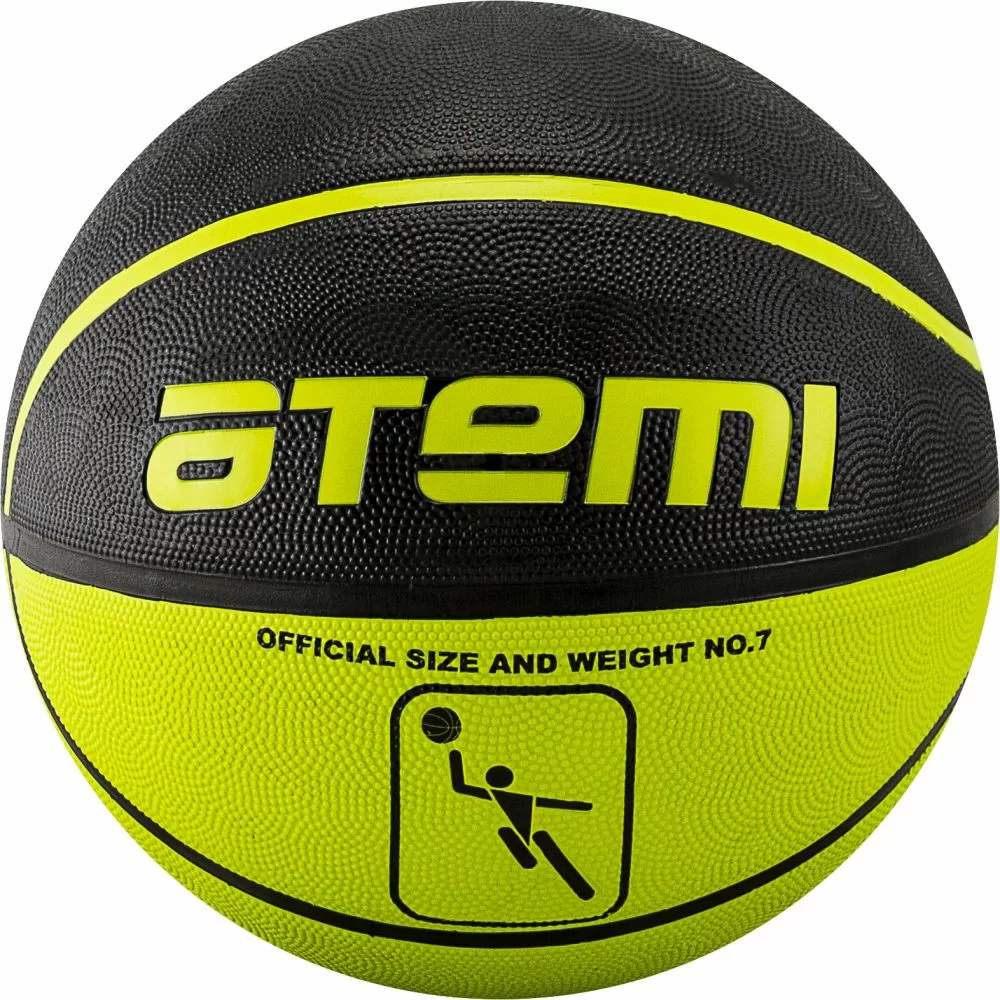 Реальное фото Мяч баскетбольный Atemi BB11 размер №7 резина 105447 от магазина СпортЕВ