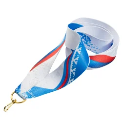 Лента для медали РФ-Ямало-Ненецкий АО (1-сторонняя, 25 мм)