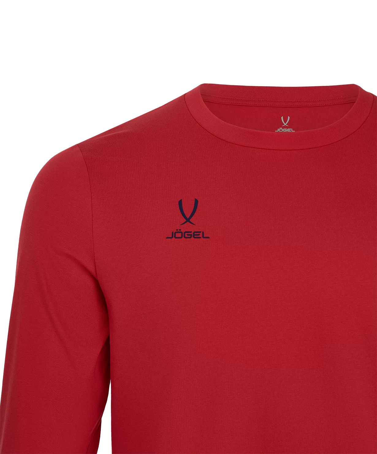 Реальное фото Футболка баскетбольная с длинным рукавом JÖGEL DIVISION PerFormDRY Pre-Match Longsleeve Jersey, красный от магазина Спортев