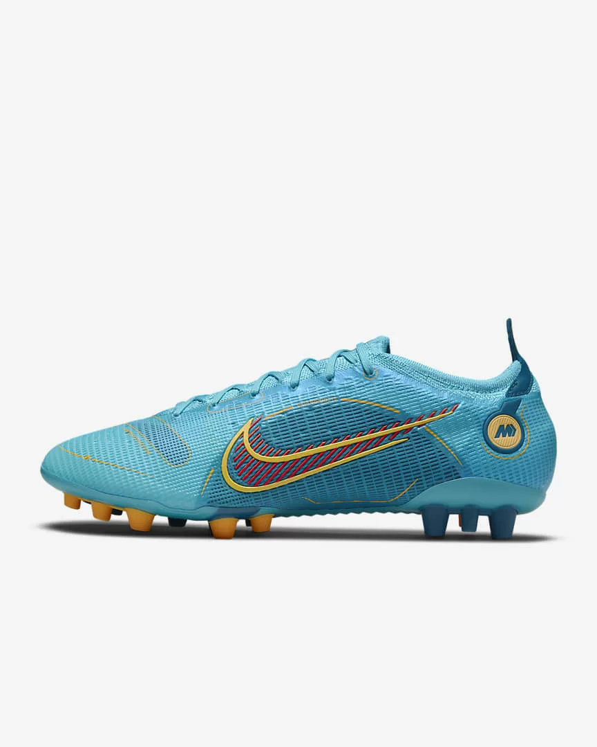 Реальное фото Бутсы Nike Vapor 14 Elite AG DJ2833-484 от магазина Спортев