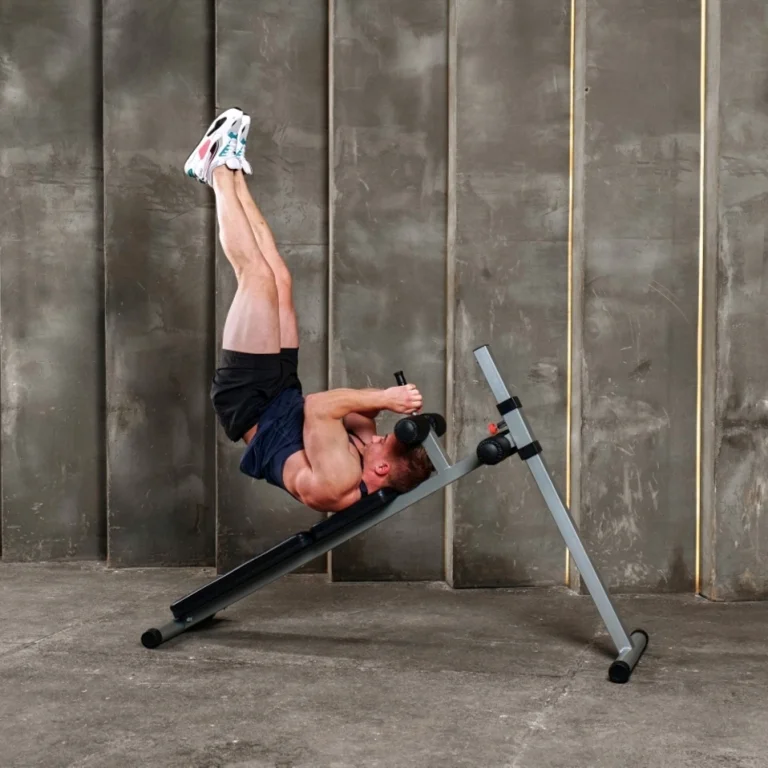 Реальное фото Скамья для пресса DFC SUB022 от магазина Спортев