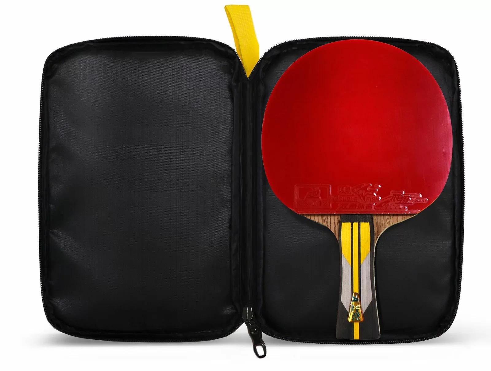Реальное фото Чехол для теннисной ракетки Double Fish J03R красный от магазина СпортЕВ