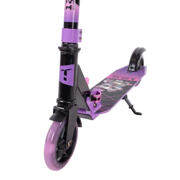 Самокат TechTeam Comfort 125 Evolution (2024) фиолетовый Реальное фото Самокат TechTeam Comfort 125 Evolution (2024) фиолетовый от магазина Спортев