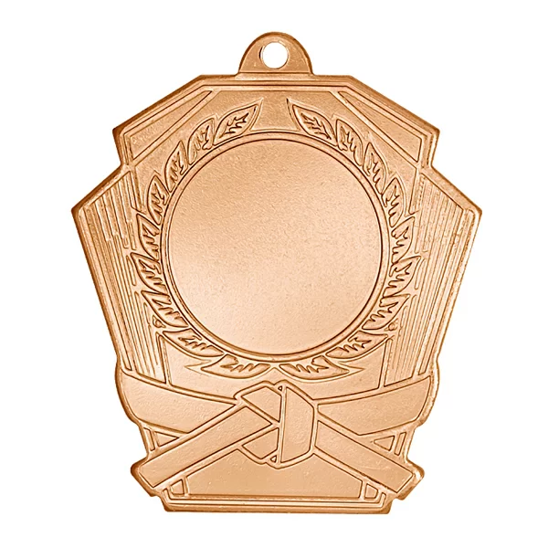 Реальное фото Медаль MZ 75-50/В (50х53мм, D-25мм, s-2мм) от магазина Спортев