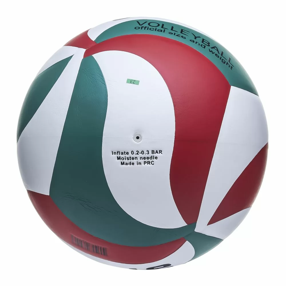 Реальное фото Мяч волейбольный Atemi Champion синт кожа, PU Soft зел/бел/красн 111534 от магазина СпортЕВ