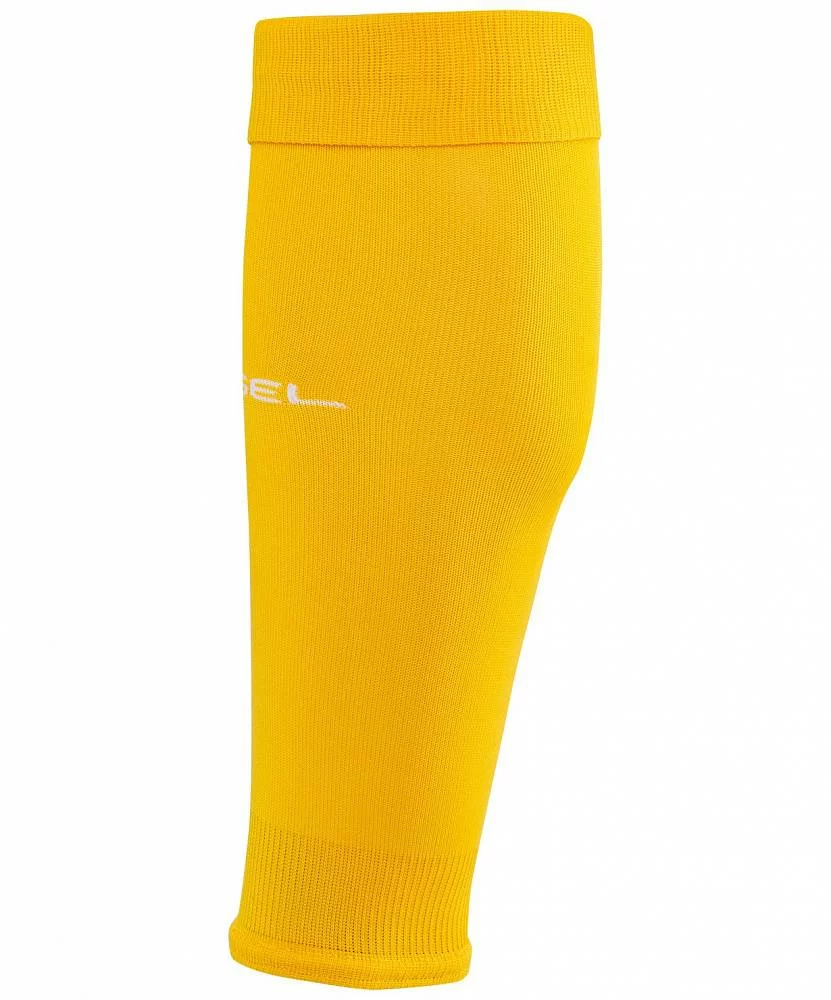 Реальное фото Гетры футбольные Jogel JA-002 без носка желтый/белый 15094 от магазина СпортЕВ