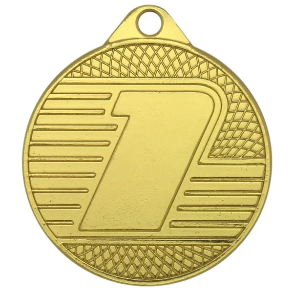Реальное фото Медаль MZ 20-32/G 1 место (D-32 мм, s-2 мм) от магазина Спортев