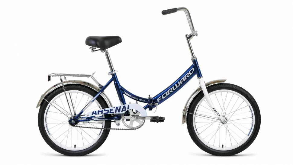Реальное фото Велосипед Forward Arsenal 20 1.0 скл. (2021) темно-синий/серый RBKW1YF01012 от магазина СпортЕВ