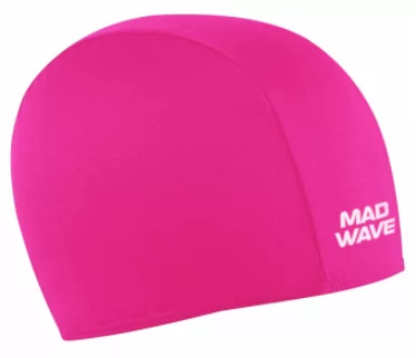 Реальное фото Шапочка для плавания Mad Wave Poly II pink M0521 03 0 11W от магазина СпортЕВ