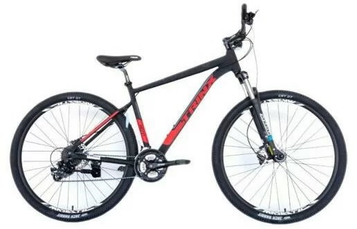Реальное фото Велосипед TRINX X9 PRO 29 (12ск) (2022) черный/красный/белый от магазина СпортЕВ